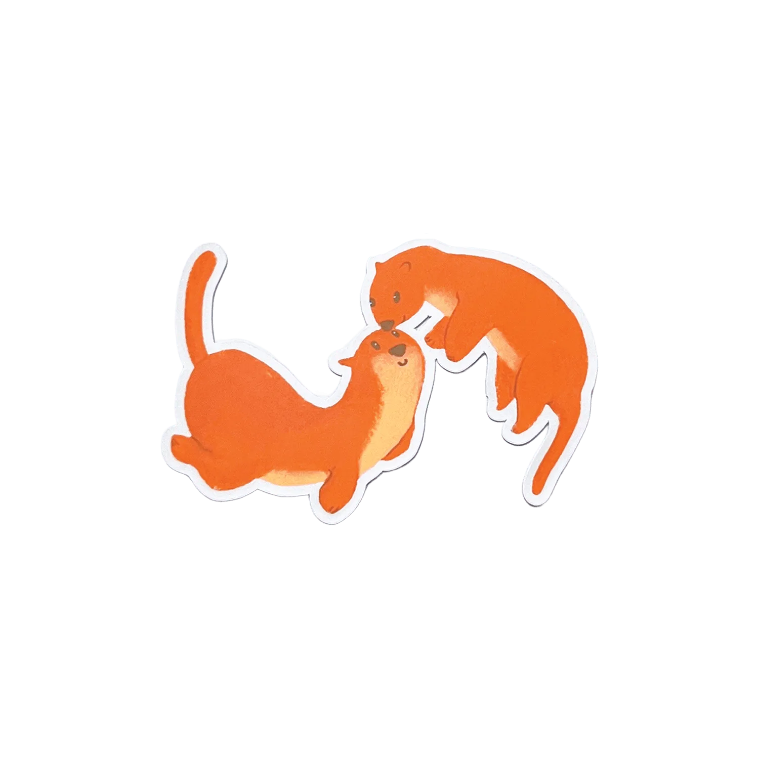 수달 | 무광 비닐 스티커
