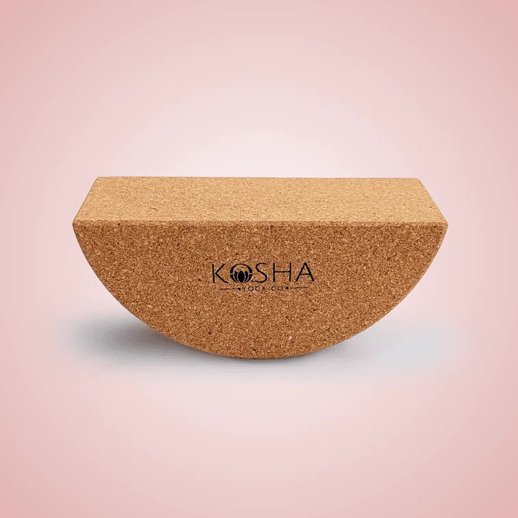 Balance Block: Semi Circle Yoga Brick