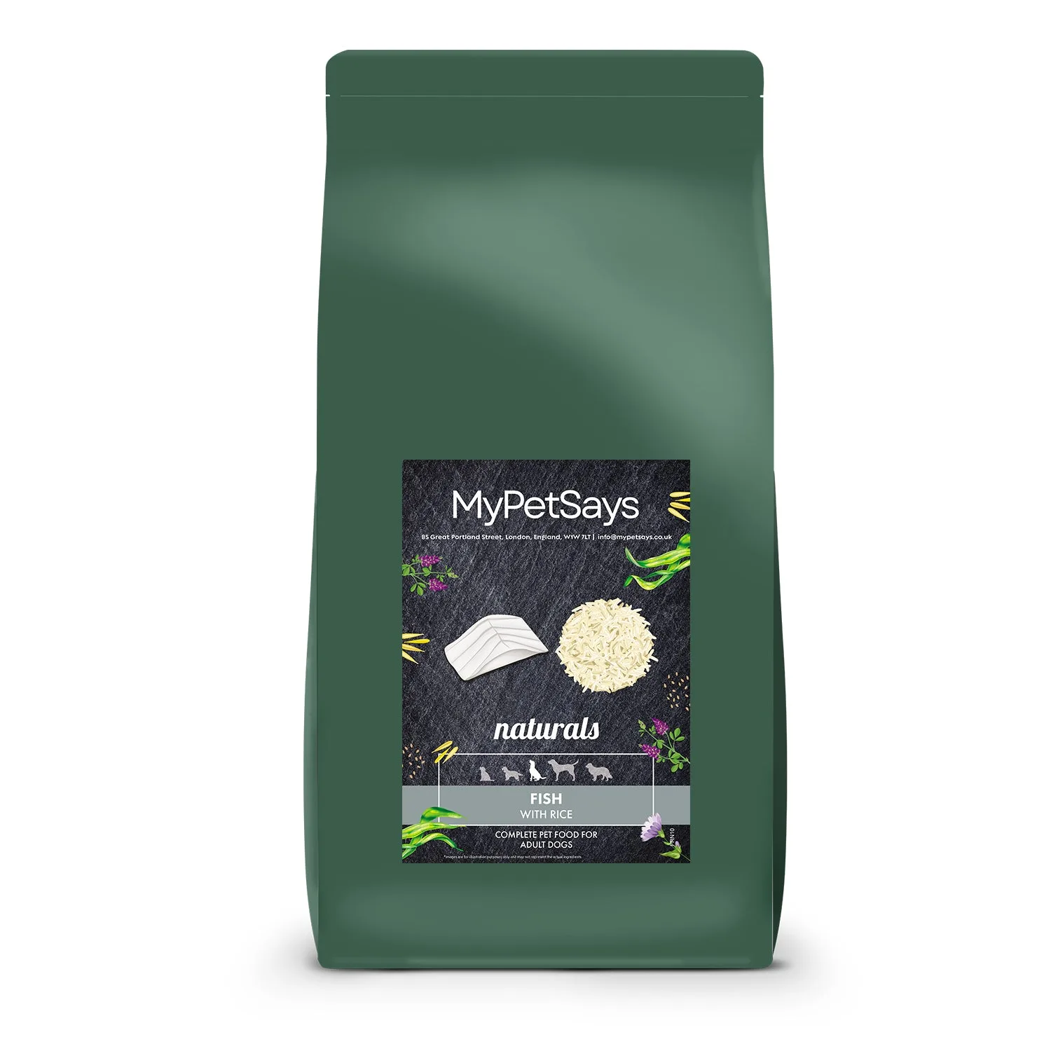 Naturals Adult Dog Food - Fish & Rice