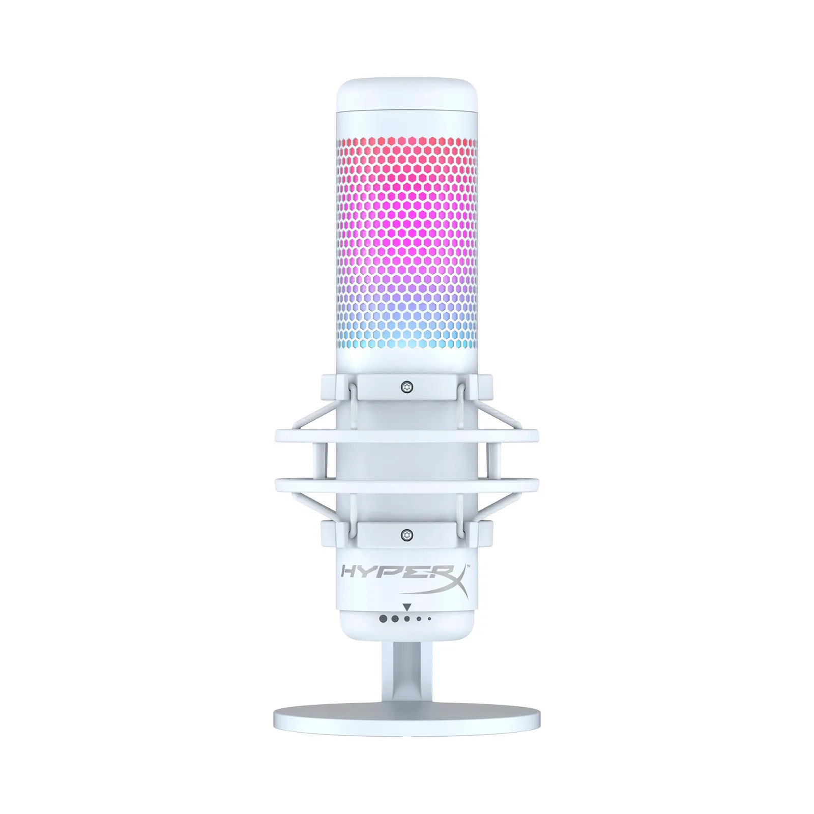 HyperX QuadCast S - Micrófono USB - Iluminación RGB