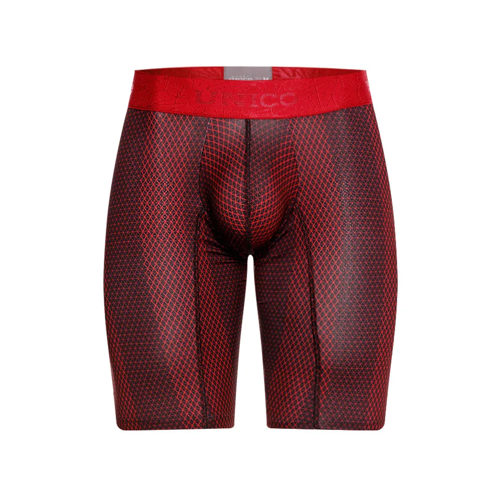 RED CORUNDUM ATHLETIC BOXER