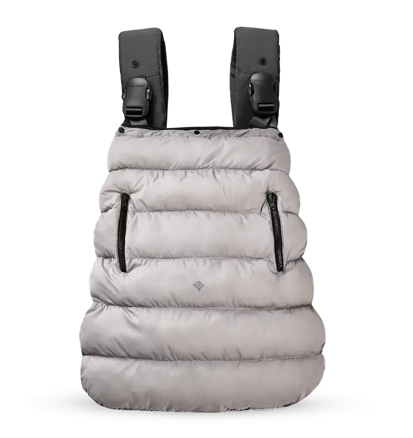 Jak používat Cozy Carrier Cover v chladně šedé