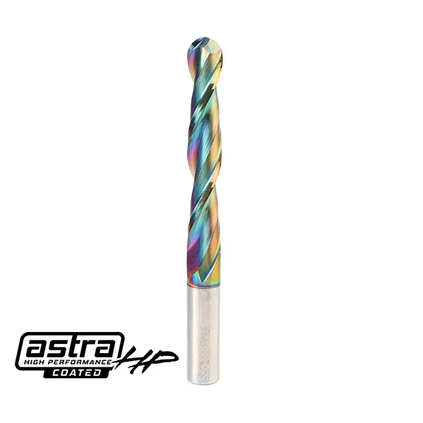 Fresa a sfera extra lunga 1/2″ – Taglio 3″ – Lunghezza totale 5″