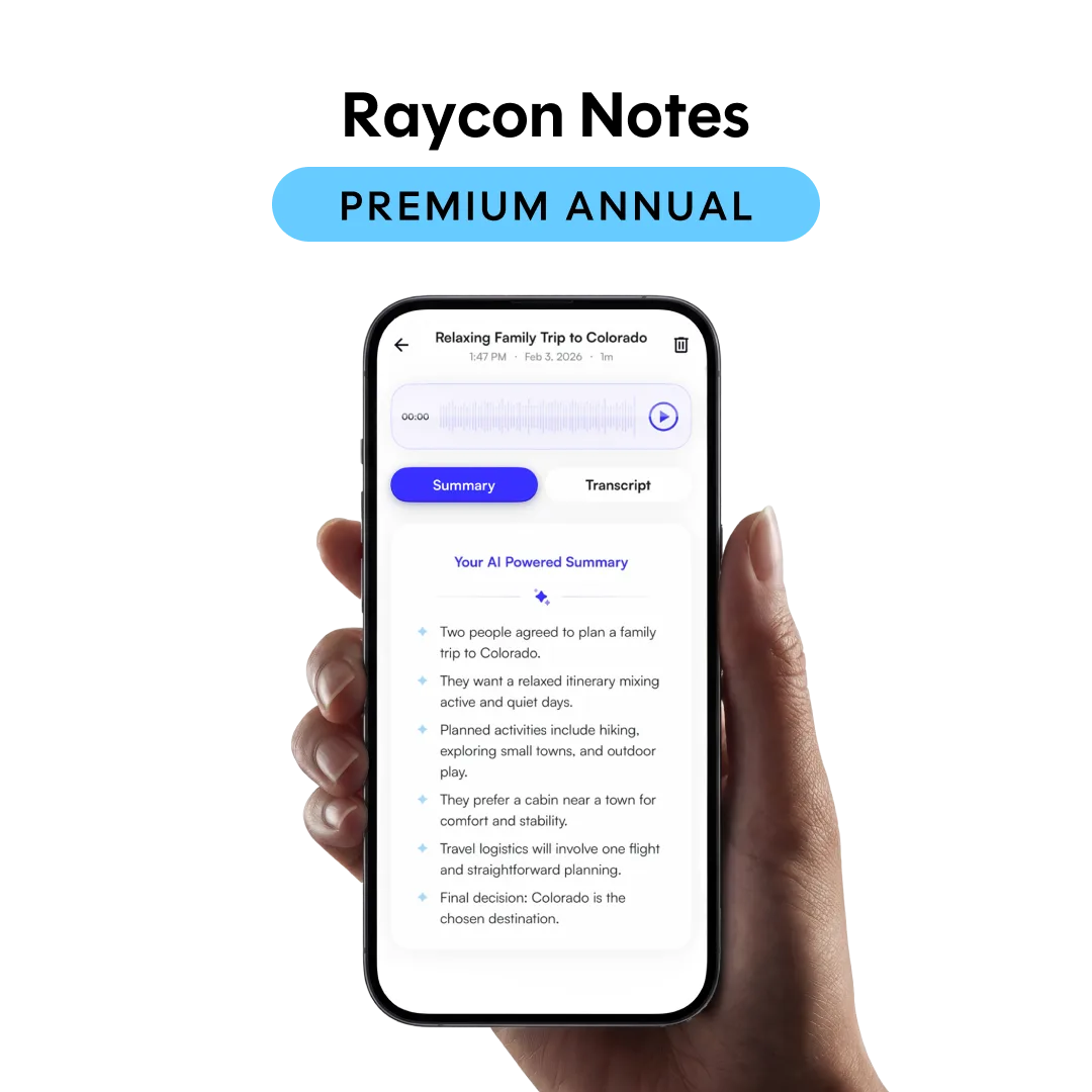 Raycon Notes App: Features and Everyday Uses