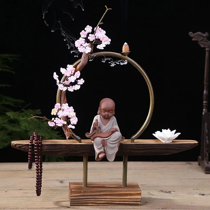 Full Moon Backflow Incense Burner