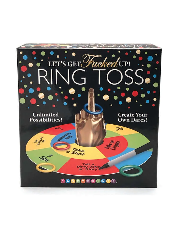 Let's Get F*D Up Ring Toss: Party Game Rules