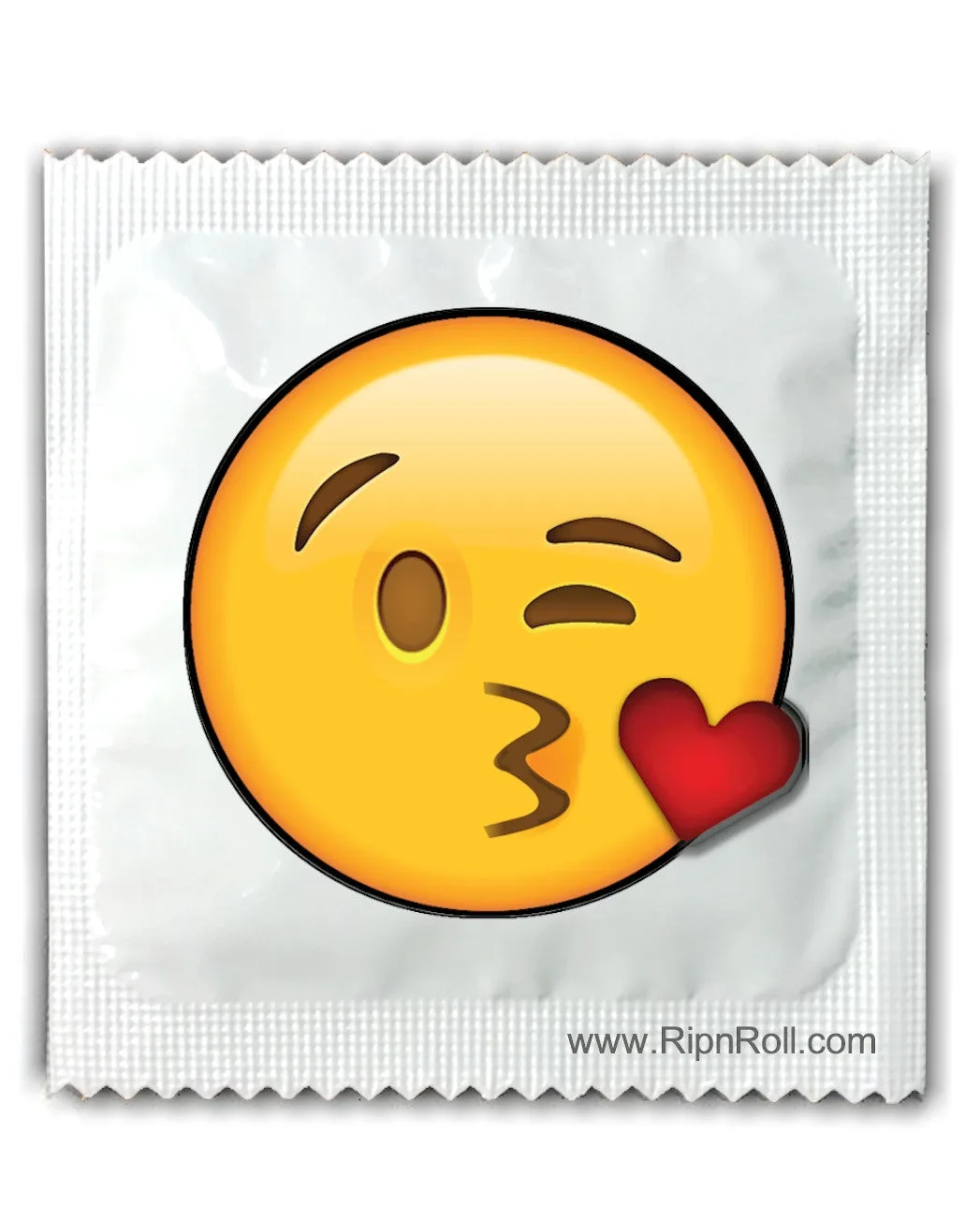 Let's Kiss Emoji Condoms