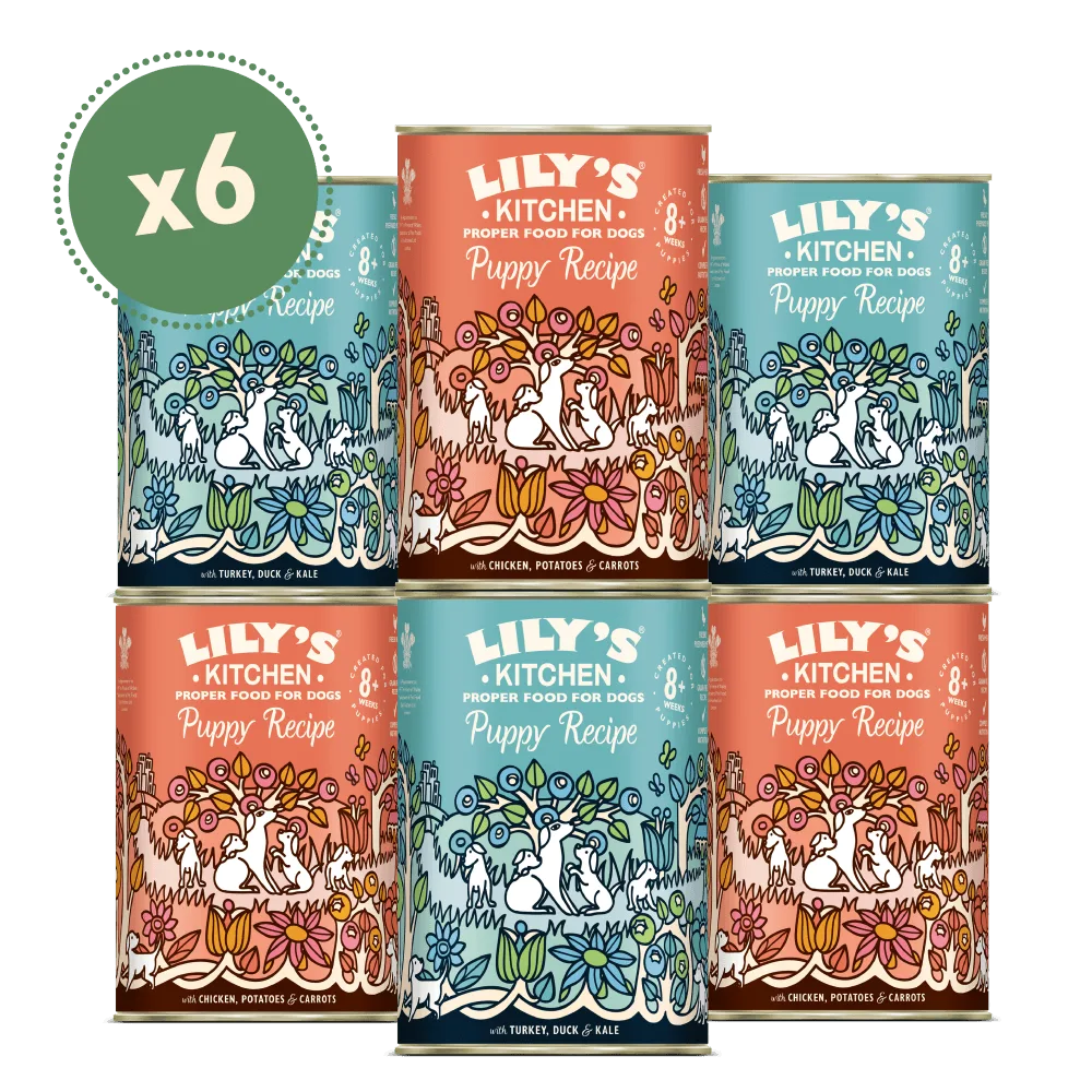Puppy Recipes Multipack (6 x 400g)