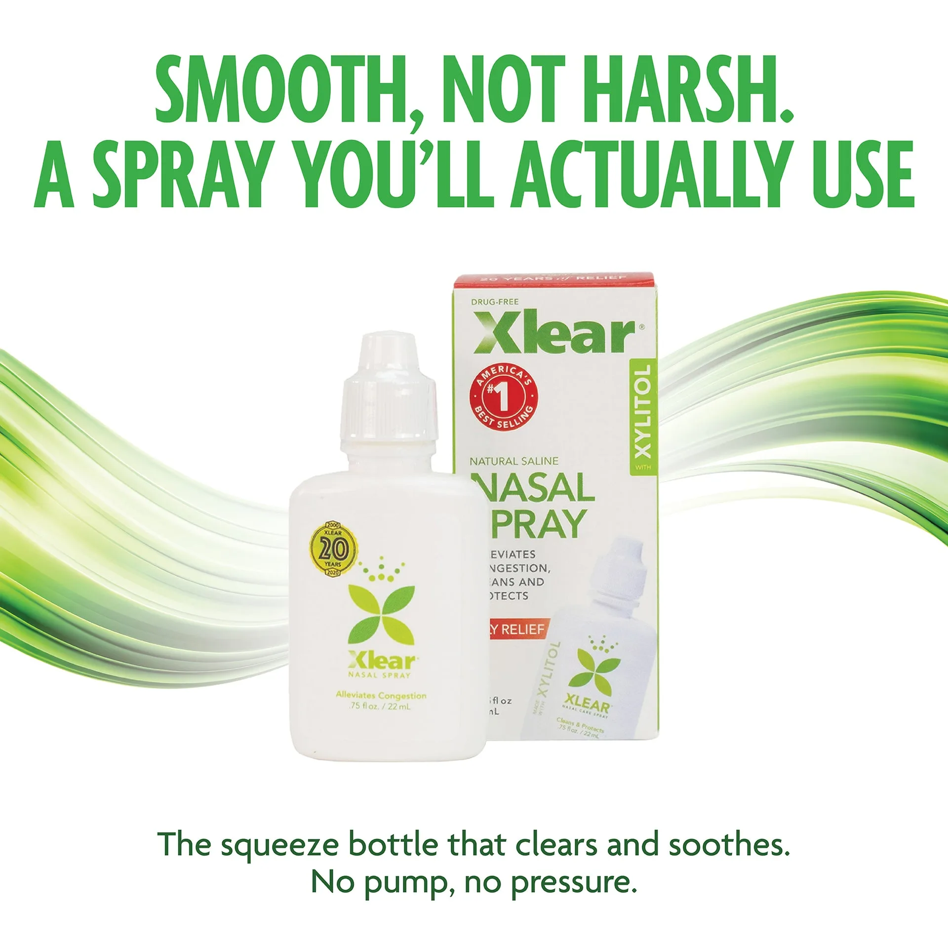 Original Xylitol Nasal Spray, Squeeze Bottle