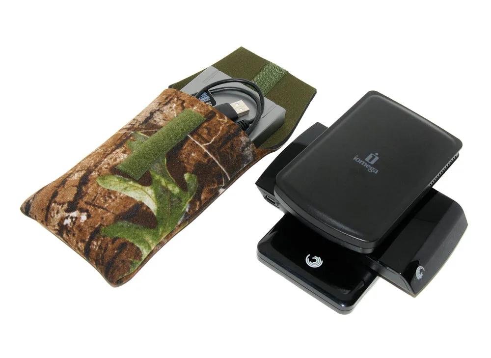 Using a Neoprene Padded Pocket for Gear Storage
