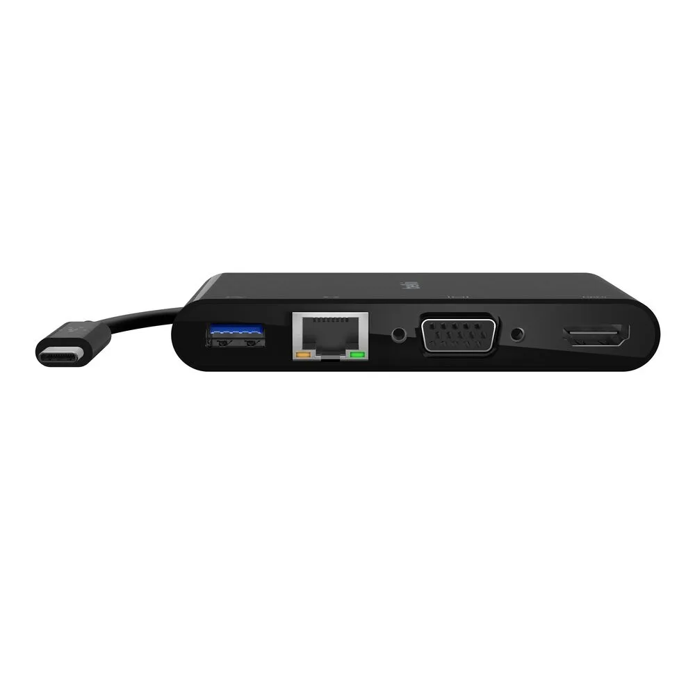 Hub USB-C 4 w 1 vs. stacja dokująca pełnowymiarowa