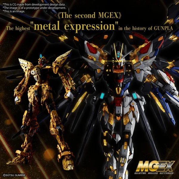 Cách lắp ráp bộ MGEX Strike Freedom Gundam