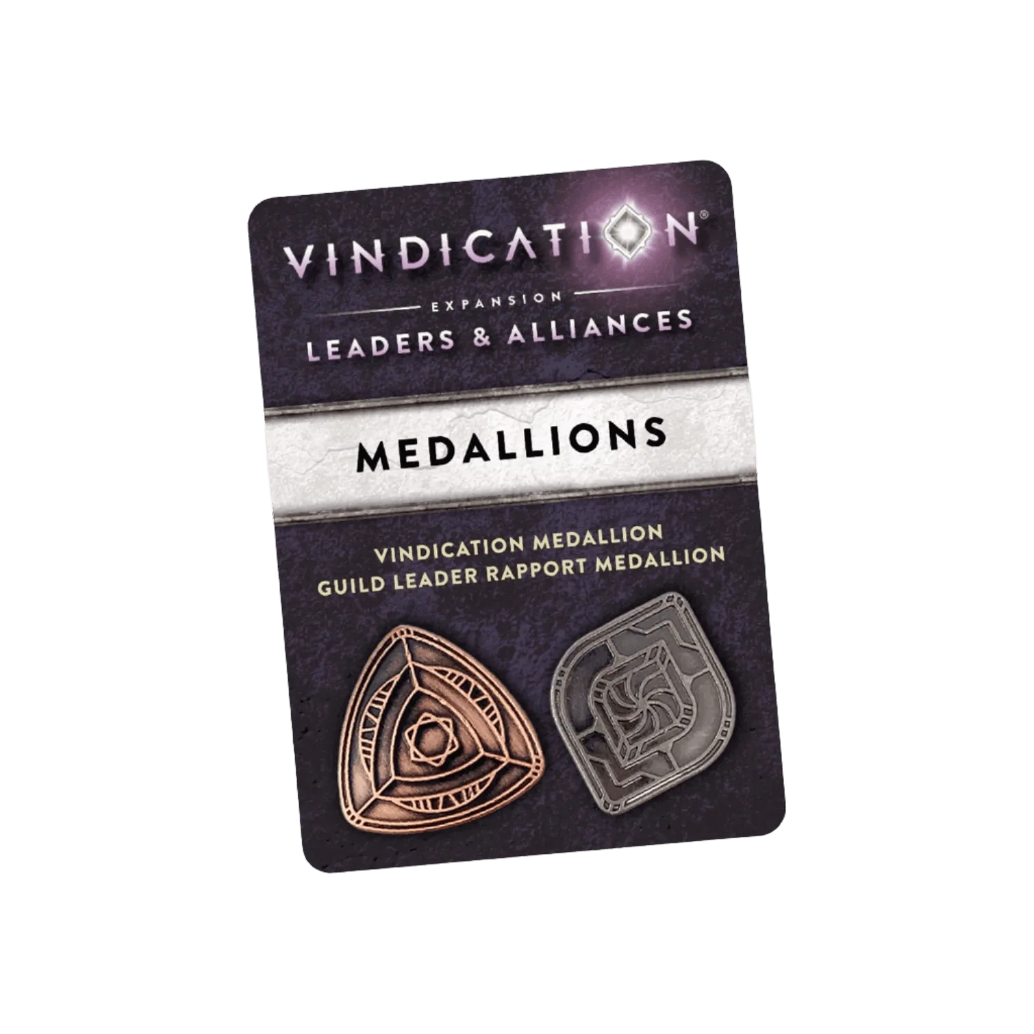 Vindication® Metal Threshold Medallions