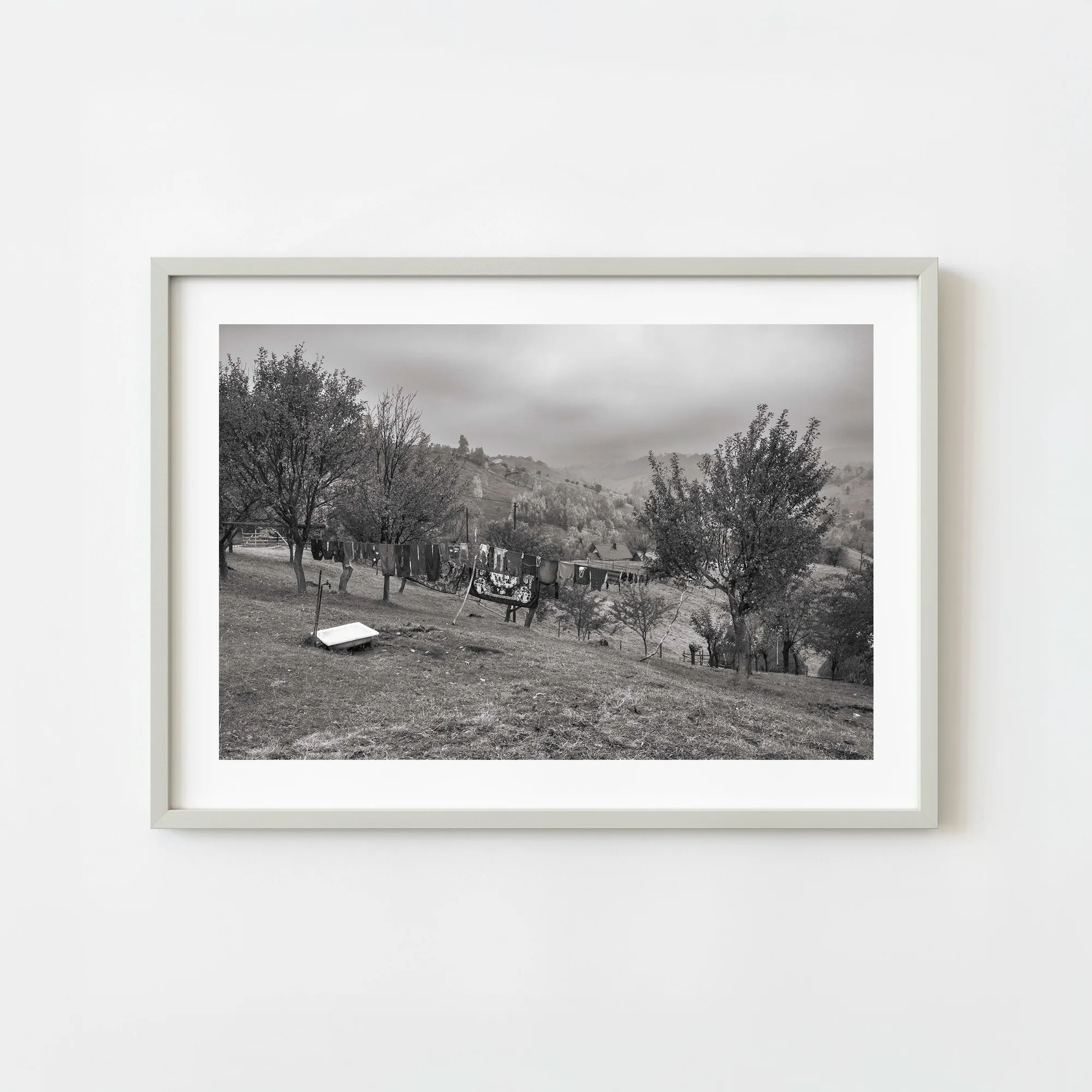 Impressions de paysages monochromes : choisir la bonne scène