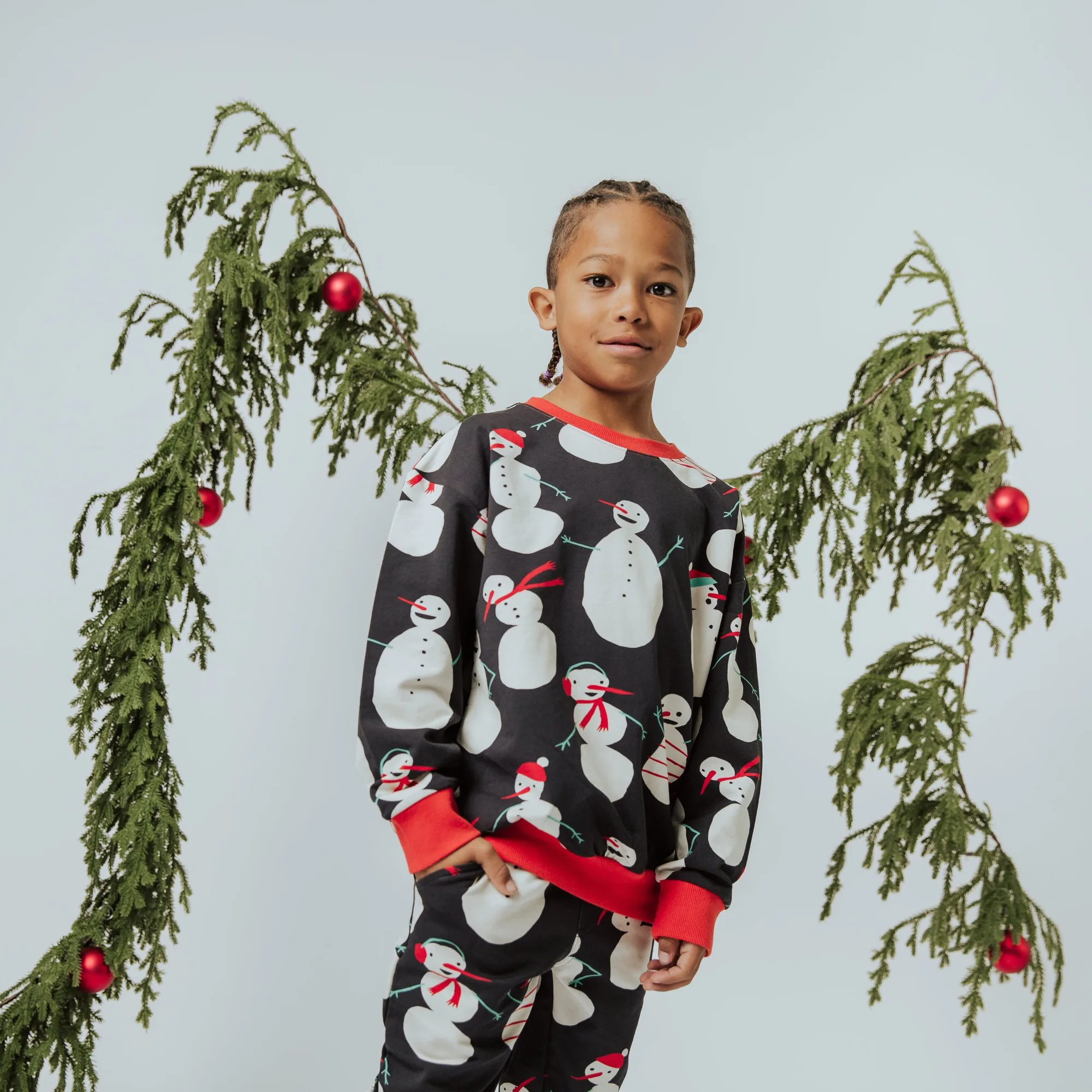 Kids Crewneck - Snowmen