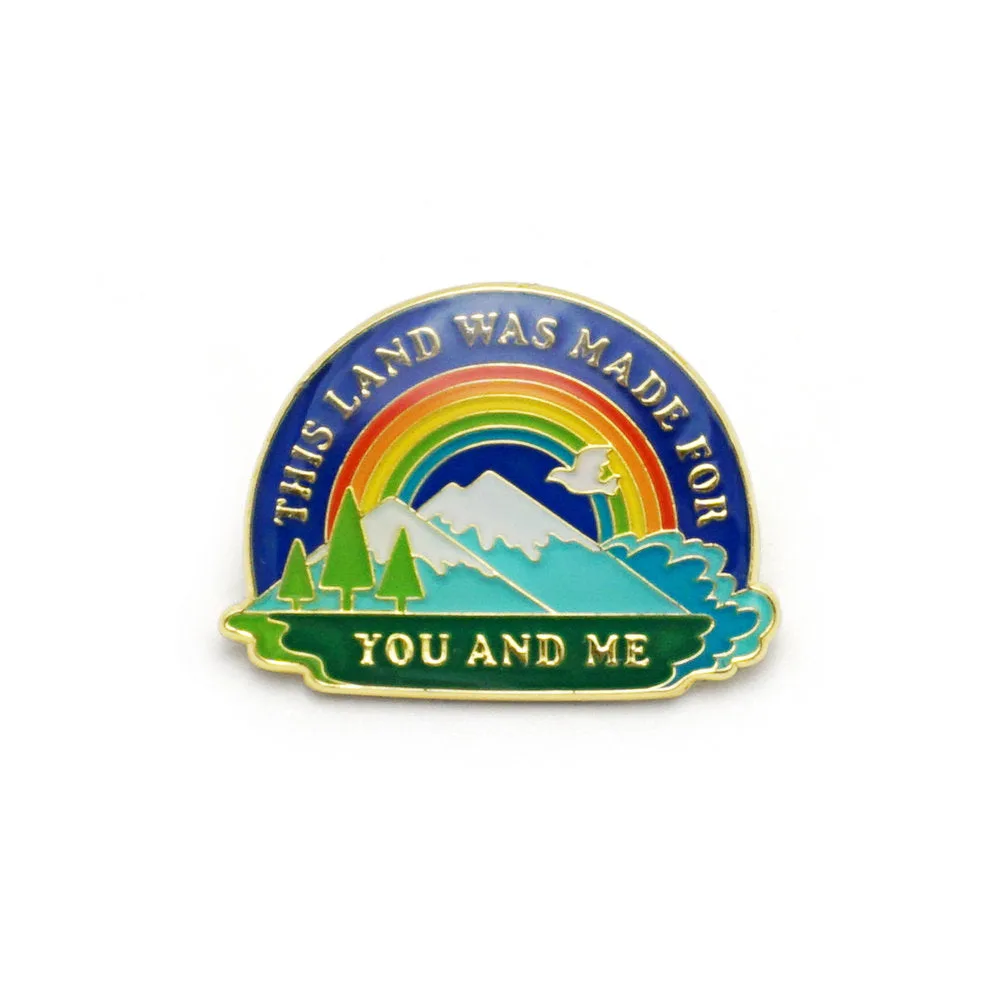 Pin de esmalte This Land Is Your Land