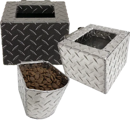 Spill Proof Dog Bowls for Police K9 Kennels