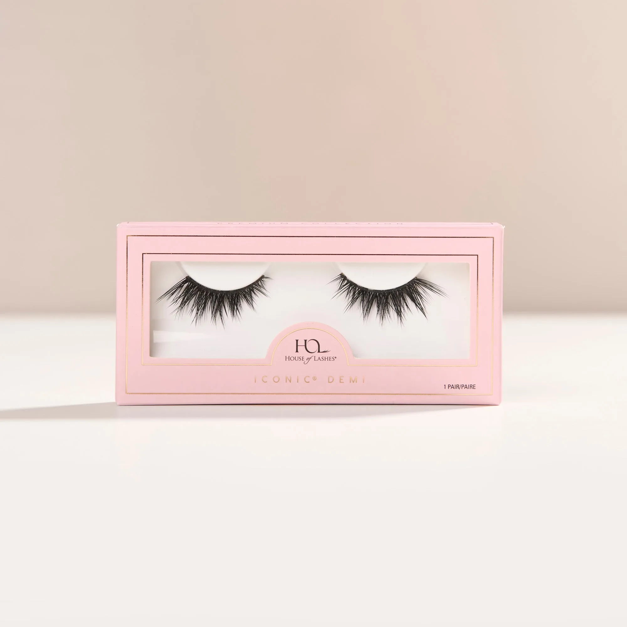 Stijlvolle Demi halve wimpers voor een natuurlijke look
