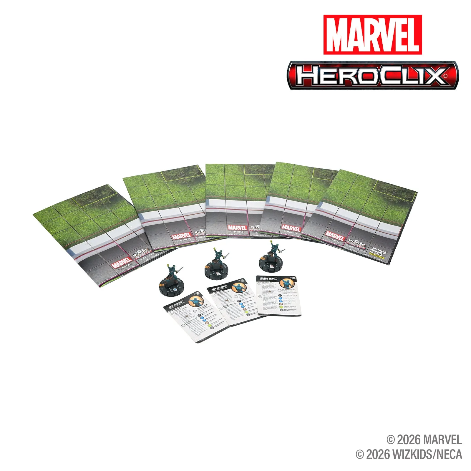 Marvel HeroClix: Captain America and the Avengers Release Day Organized Play Kit