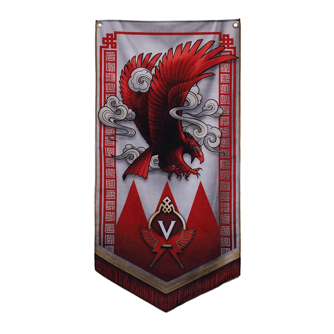 Warhammer The Horus Heresy - White Scars Wall Banner