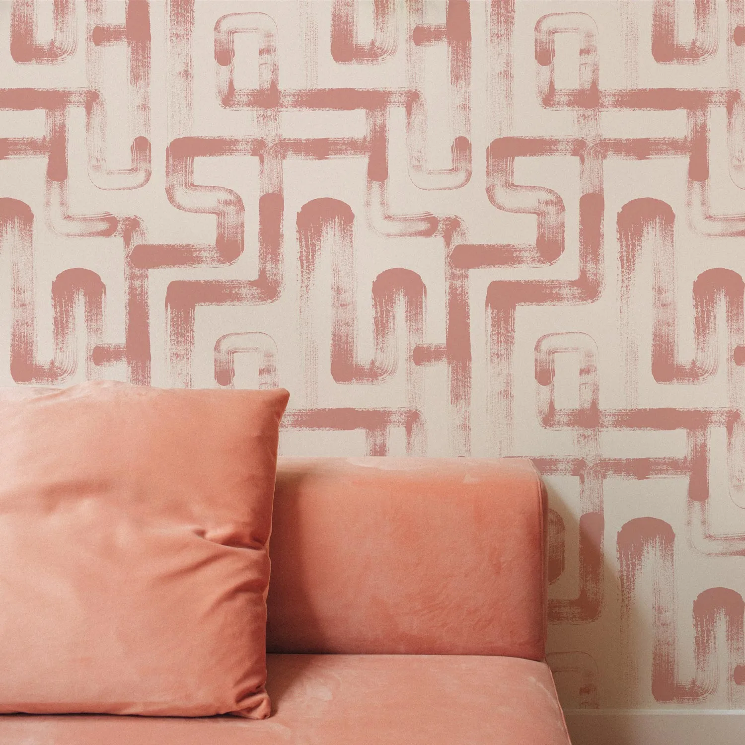 Pink London Metro Lines © Wallpaper