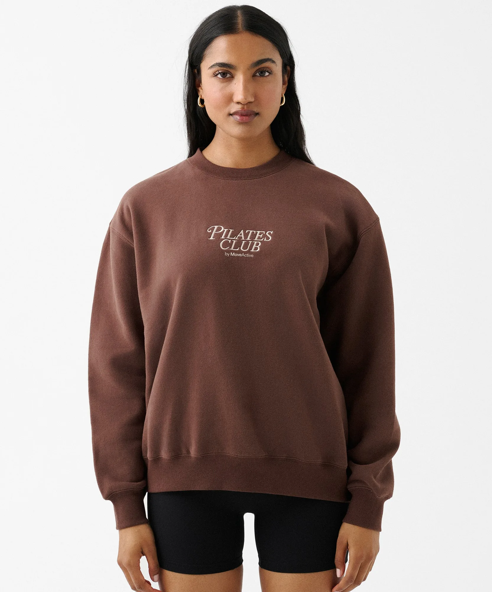 Pilates Club Sweater - Brown