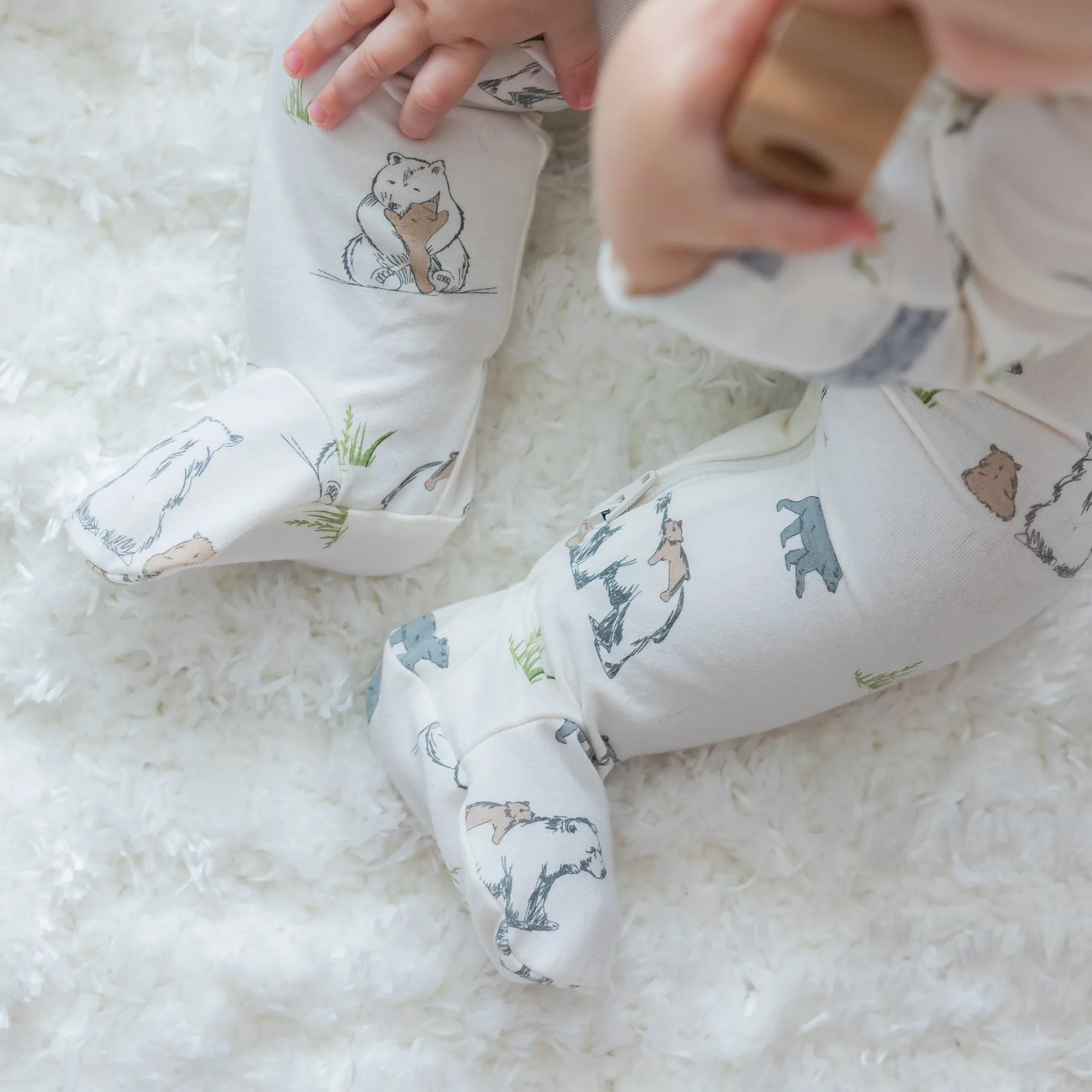 Babycadeausets: kies voor milieuvriendelijke voetenzakken