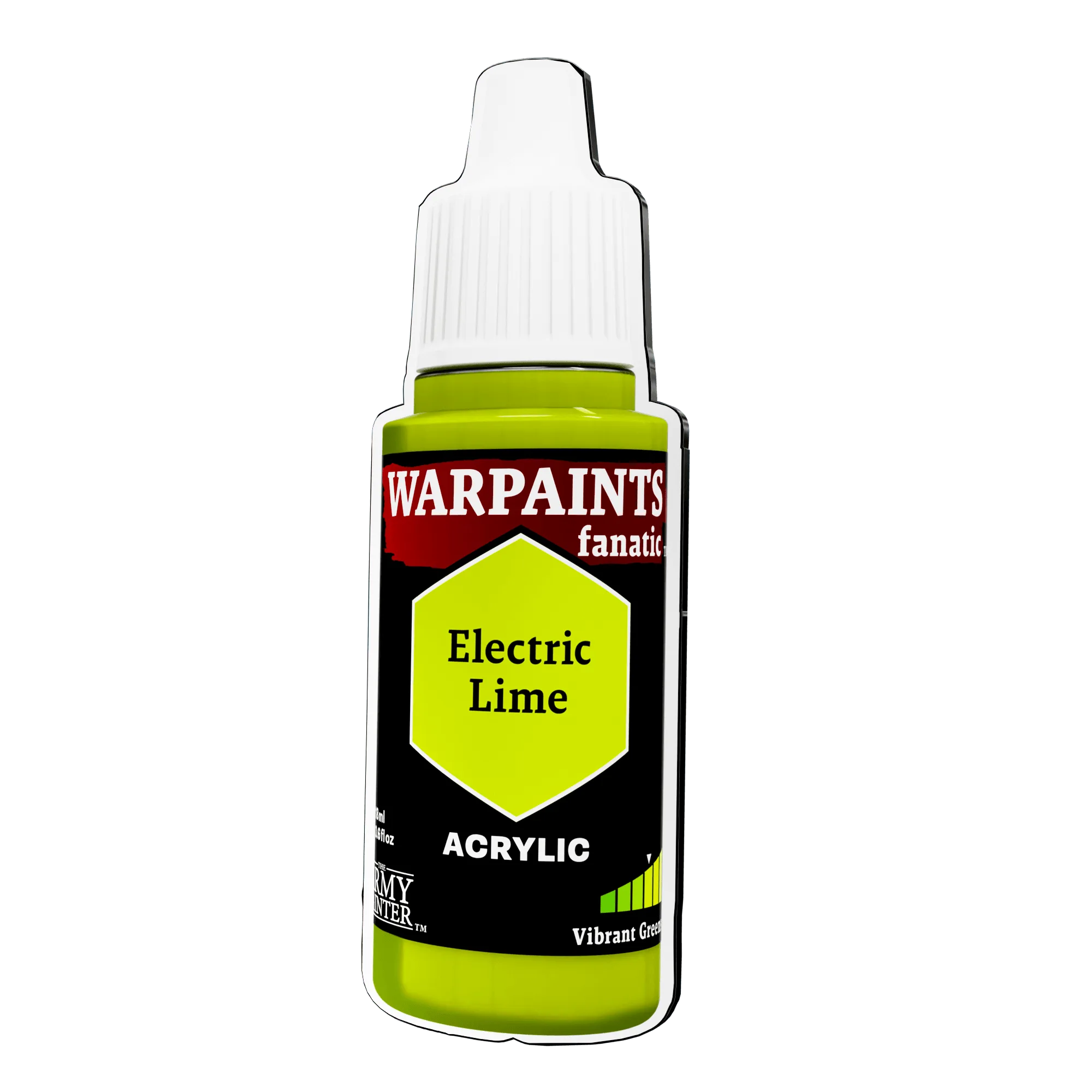 Pin Badge: Warpaints Fanatic - Electric Lime