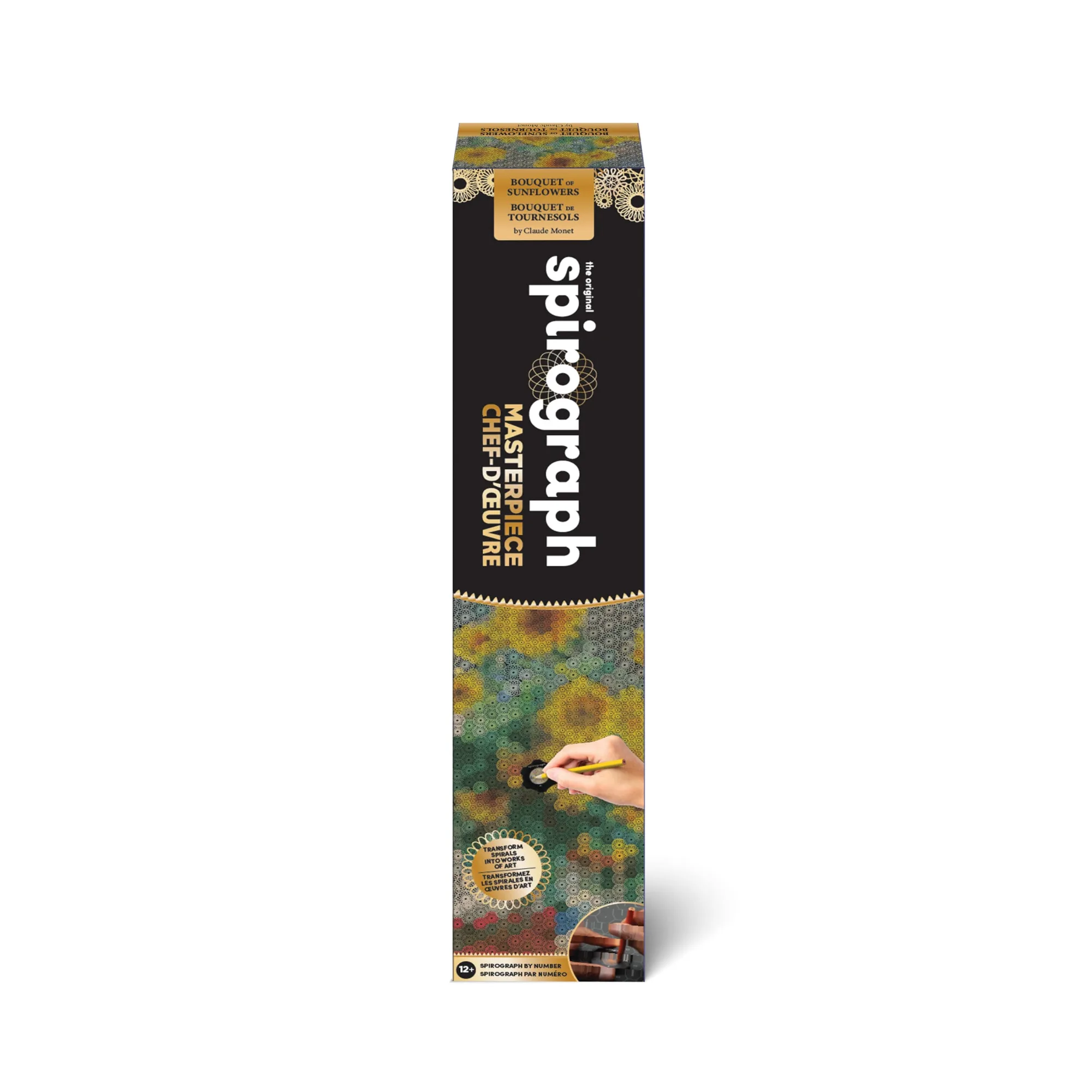 SPIROGRAPH MASTERPIECE – RAMO DE GIRASOLES DE CLAUDE MONET