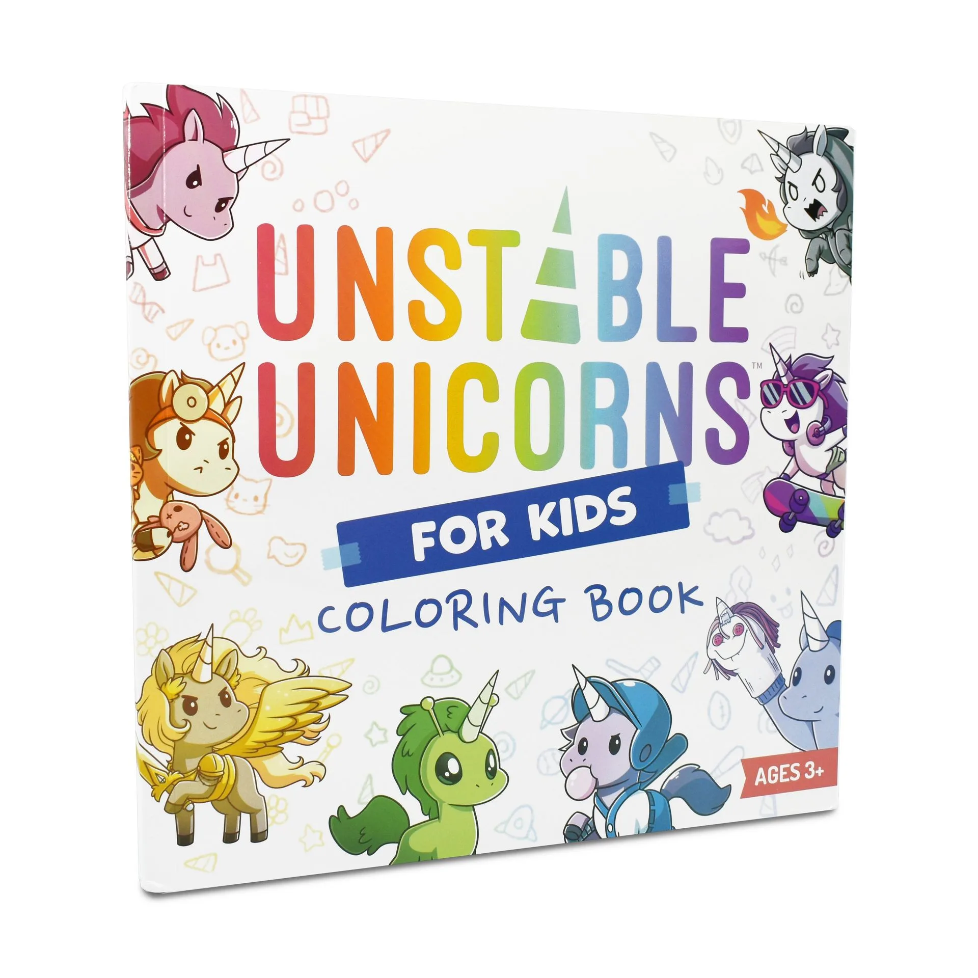 Livre de coloriage Unstable Unicorns pour enfants : Activité amusante