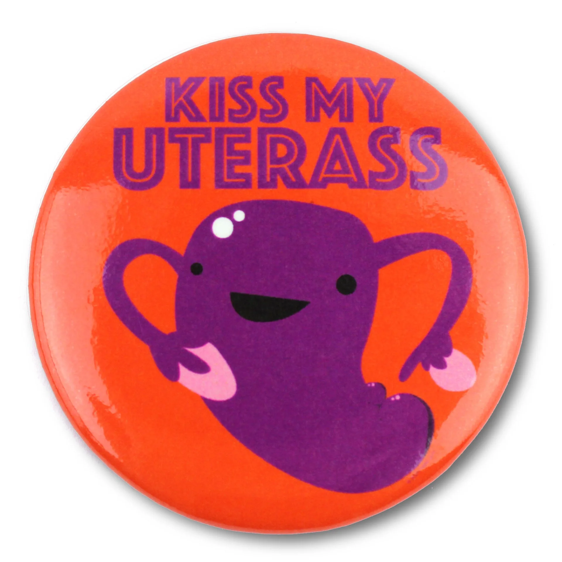 Kiss My Uterus Magnet: A Bold Gift for Reproductive Rights Advocates
