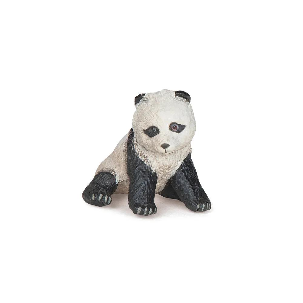 Figurine Bébé panda assis : un animal sauvage à collectionner