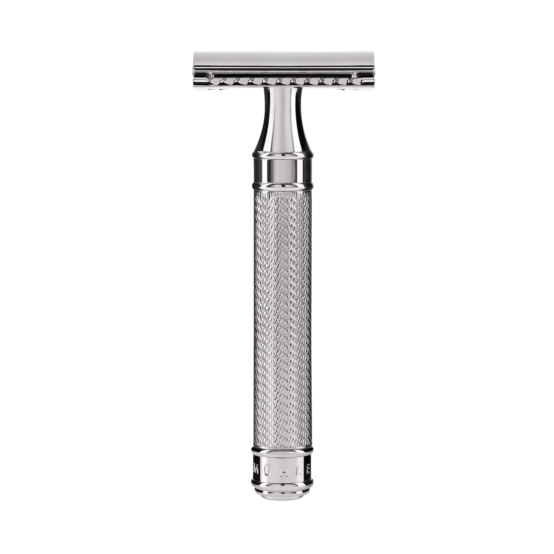 MÜHLE - TRADITIONAL Rasierer aus Metall, Schwarz