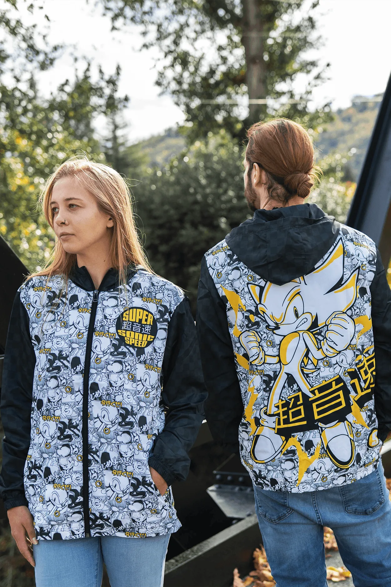Sonic the Hedgehog: Comic Supersonic Windbreaker