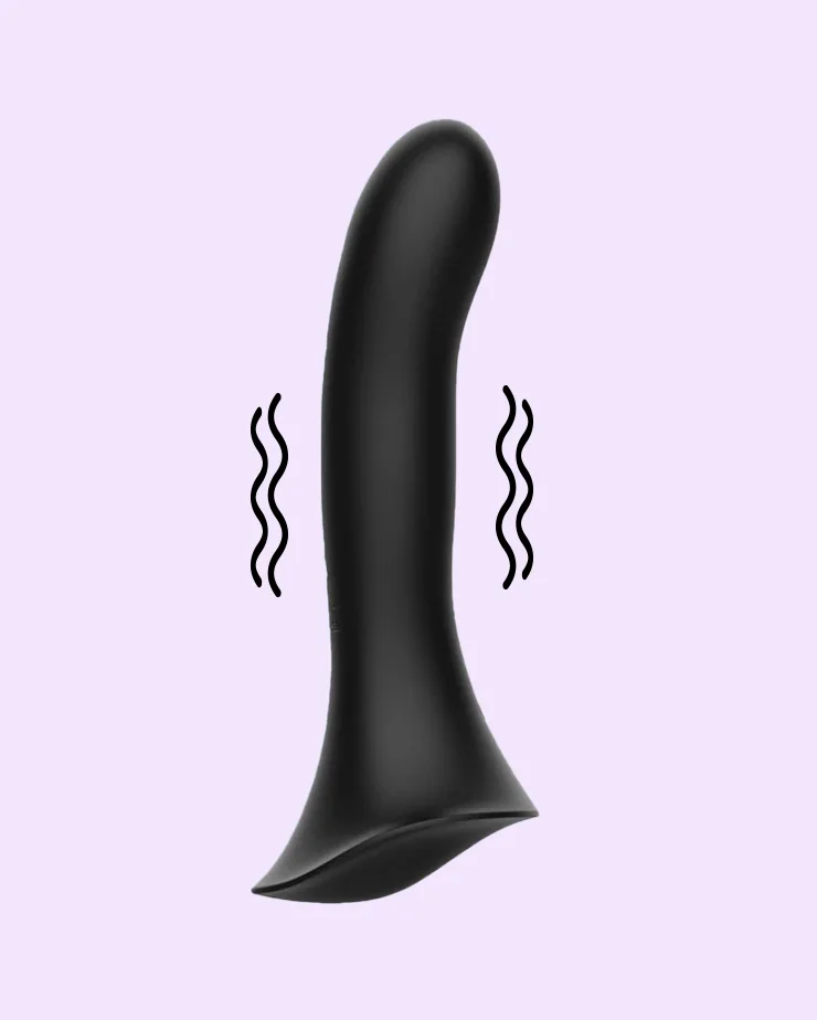 Fusion Vibe 2.0 – Vibrator-Strap-On-Dildo mit Grinding Base™