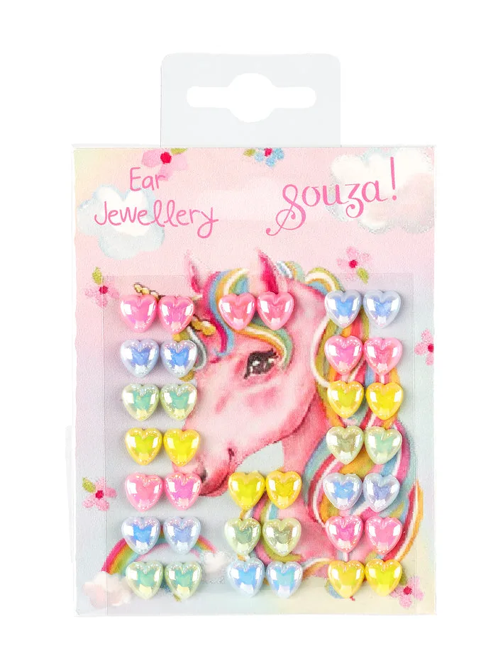 Unicorn Ear Stickers vs. Clip-On Earrings for Kids