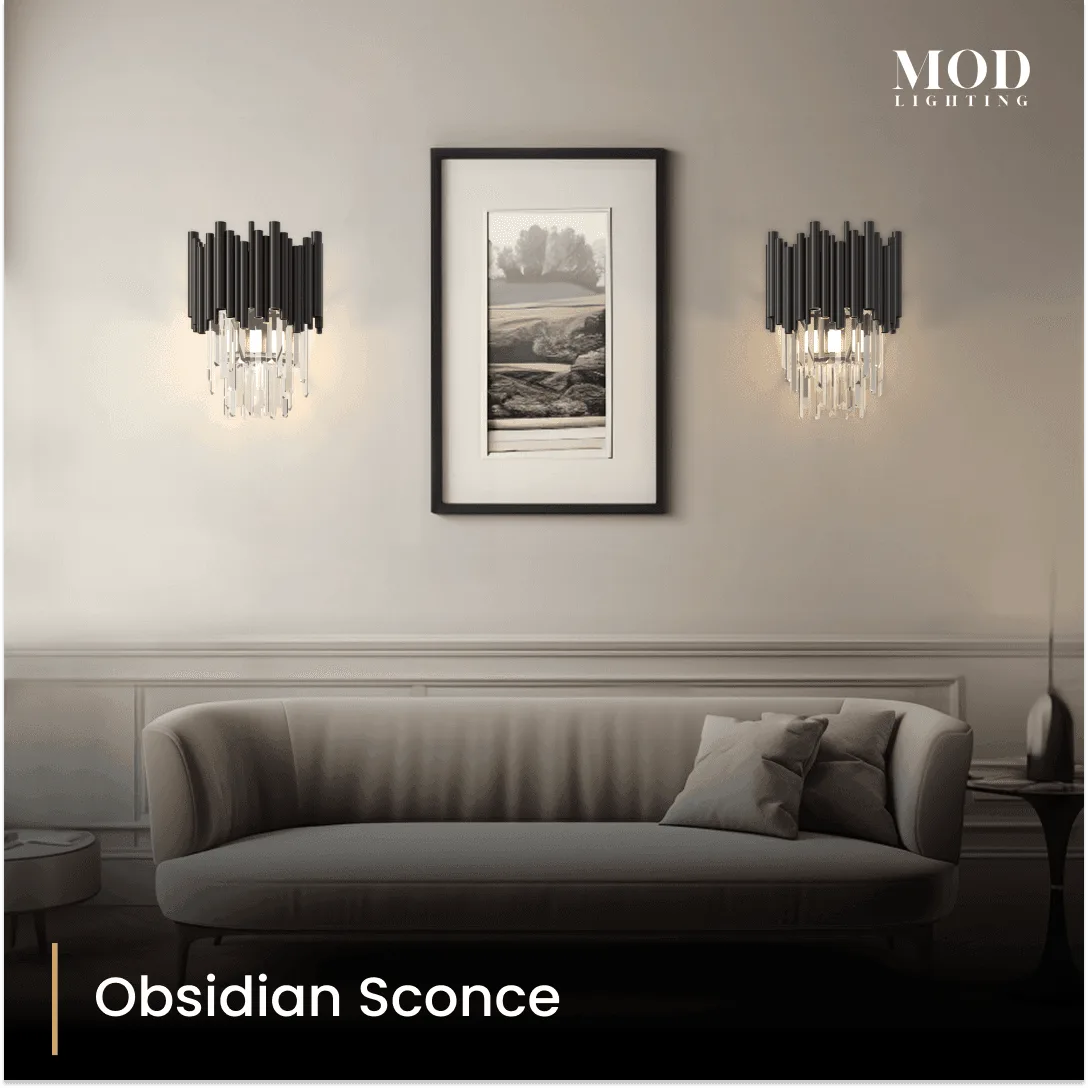 黑曜石壁燈