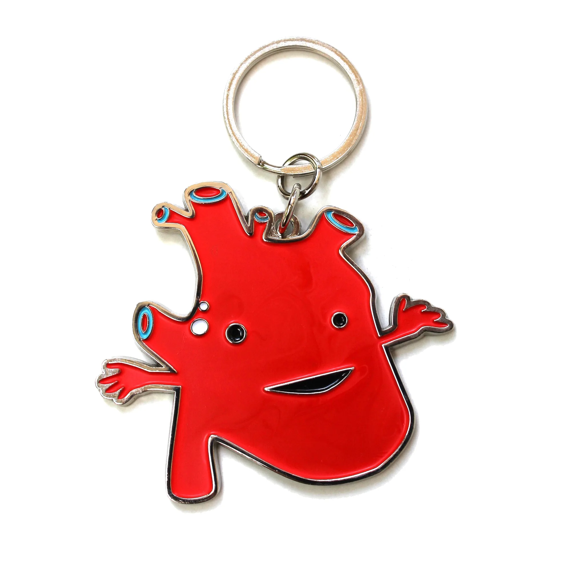 Heart Keychain vs. Thyroid Keychain: Which Anatomy Keychain?