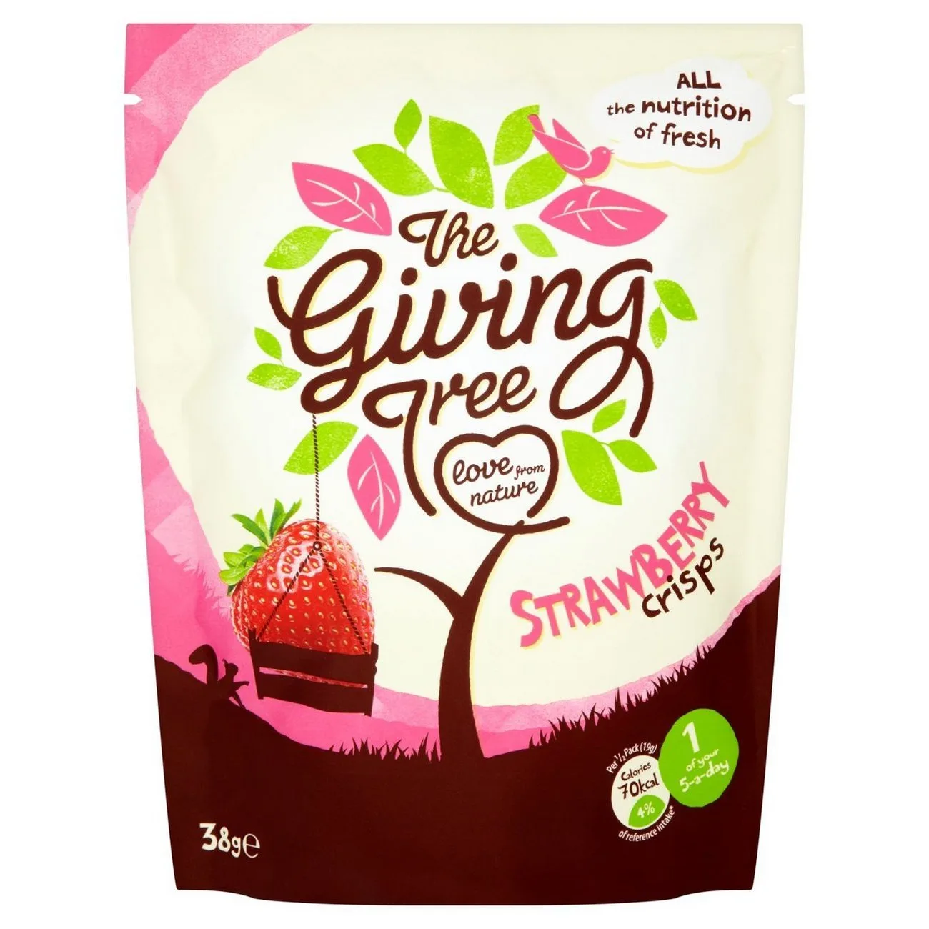 Crisps Freeze Dried Strawberry 38g