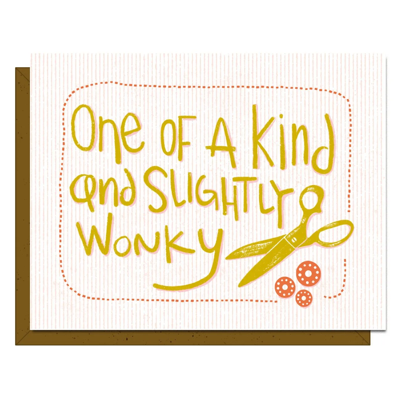 Slightly Wonky Greeting Card