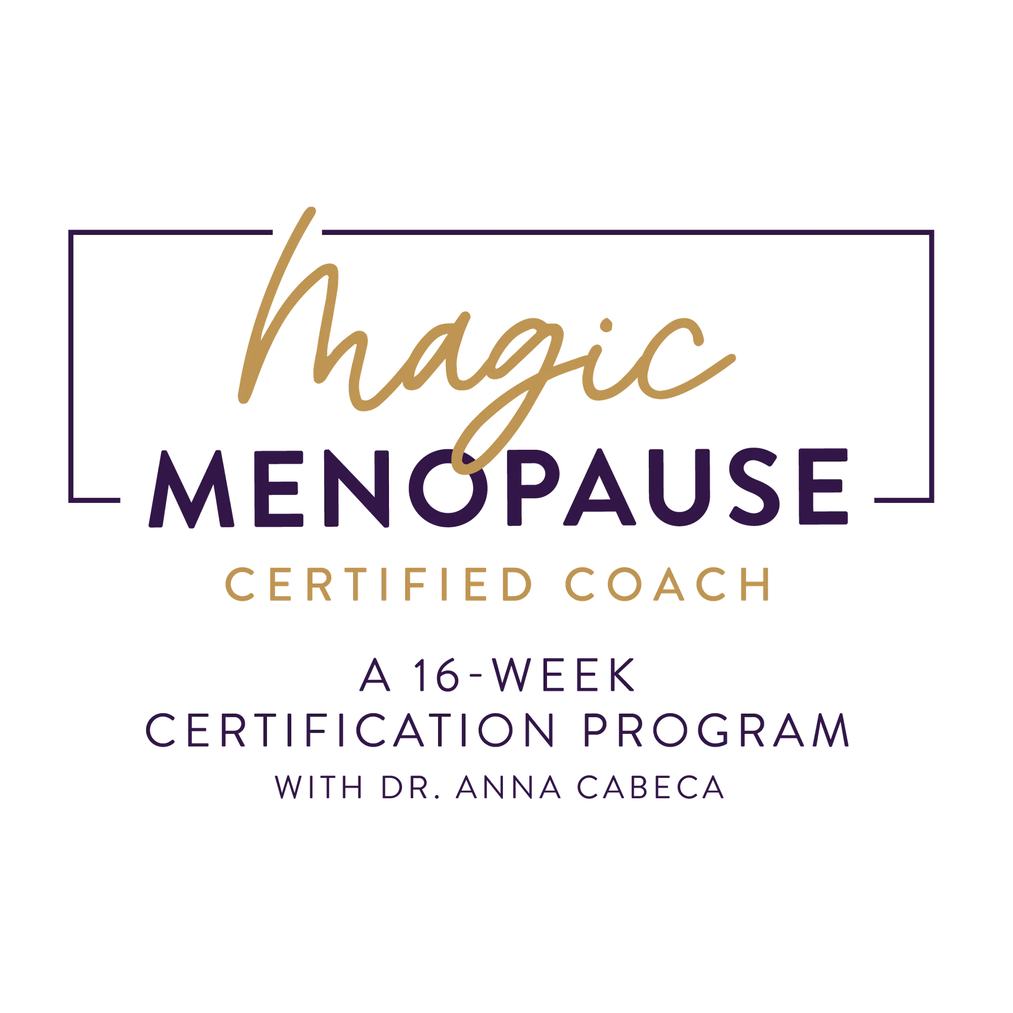 Magic Menopause Coach Certificado