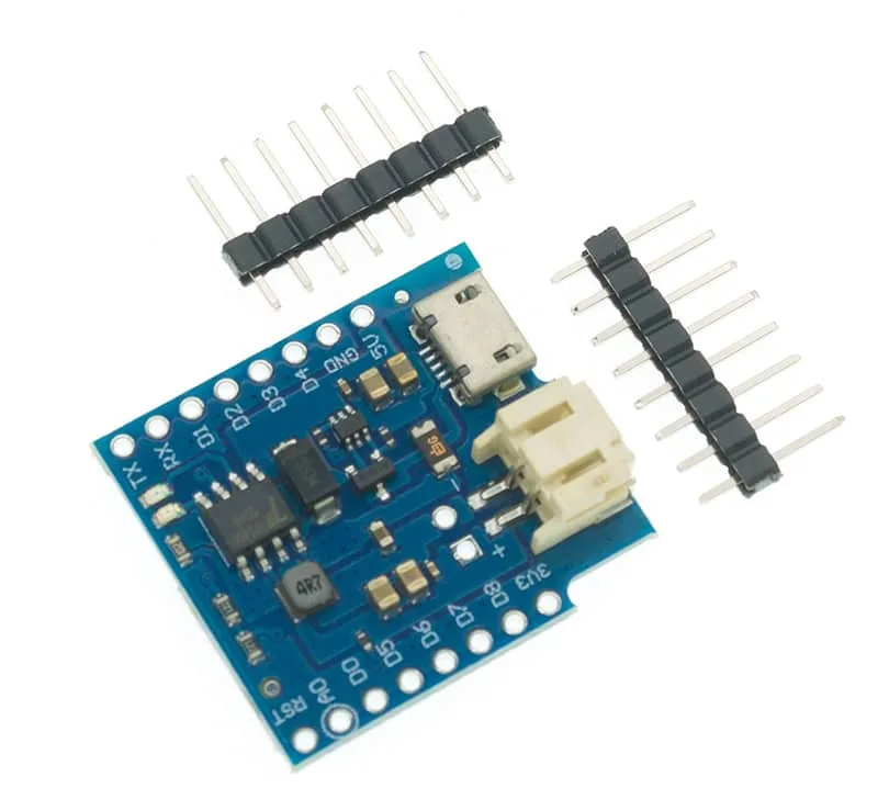Wemos D1 mini/Pro Shield Lithium Battery Charging Board V1.2.0
