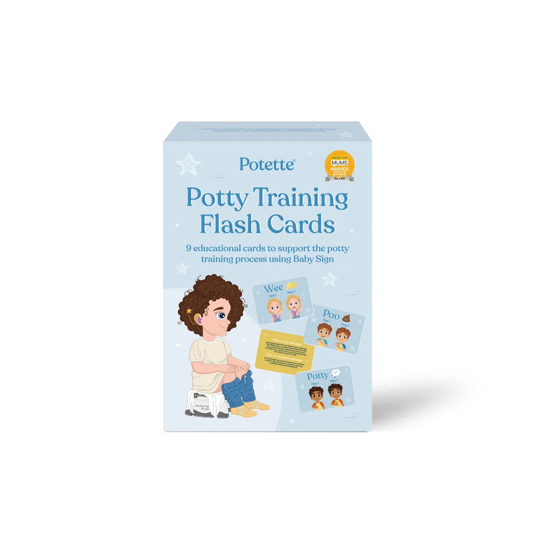 Potette Potty Training Flash Cards: How They Help