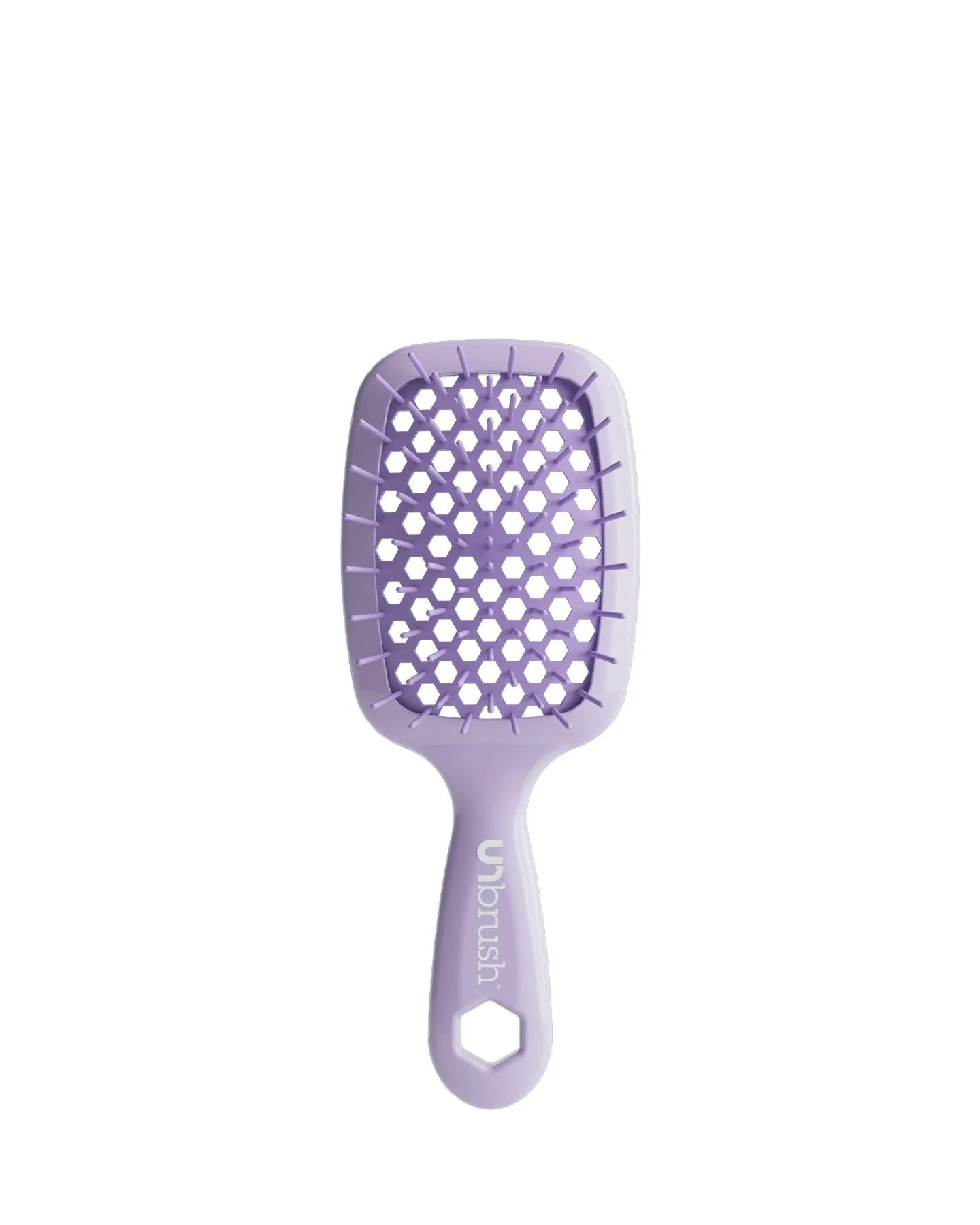 UNbrush Detangling Hair Brush Mini Pastel - Lilac