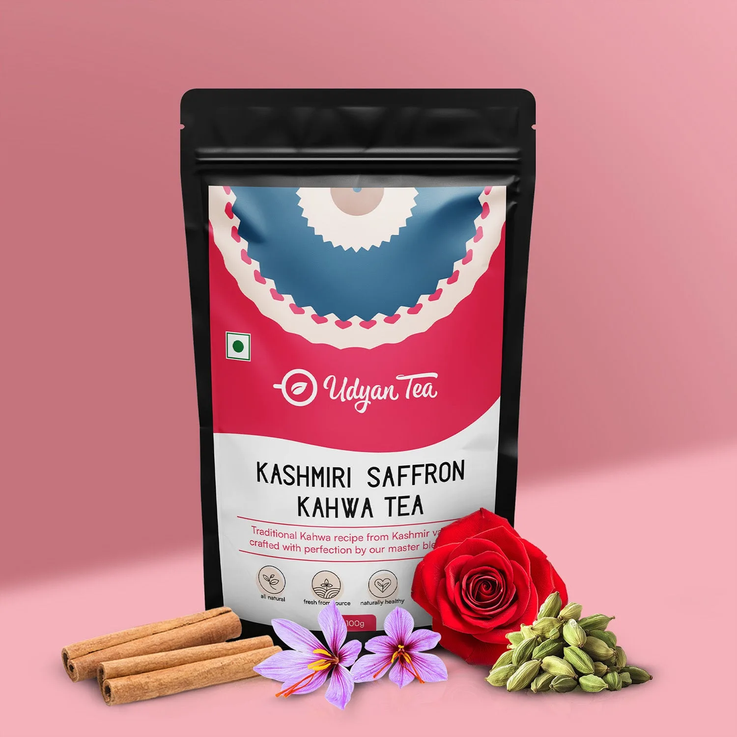 喀什米爾番紅花克什米爾茶