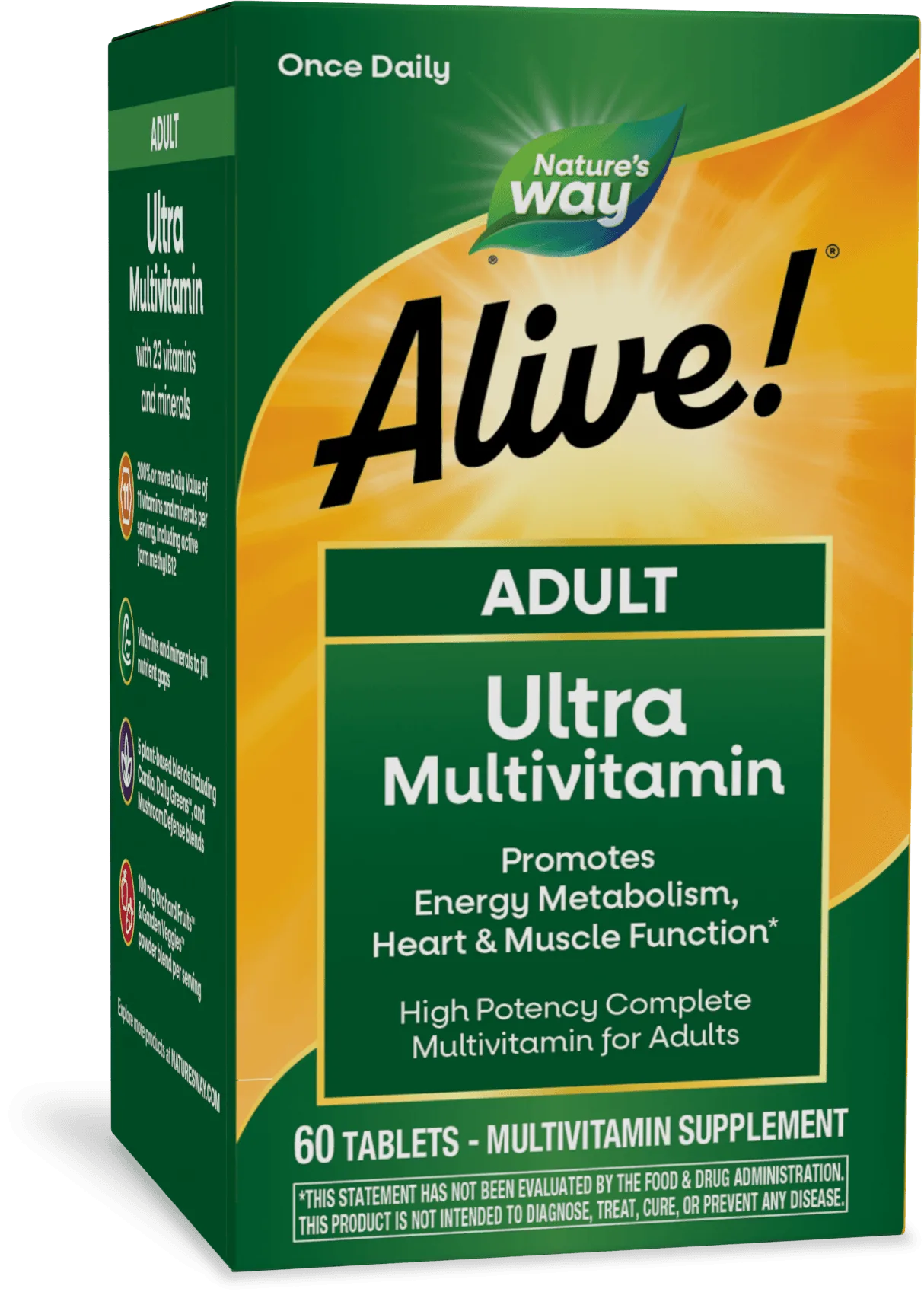 Alive! Multiwitamina Ultra dla dorosłych: Czego się spodziewać