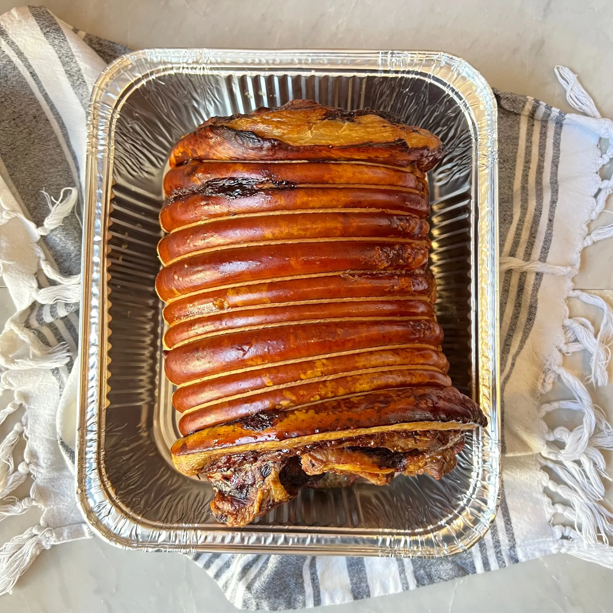 How to Serve a Porchetta Tray for a Crowd