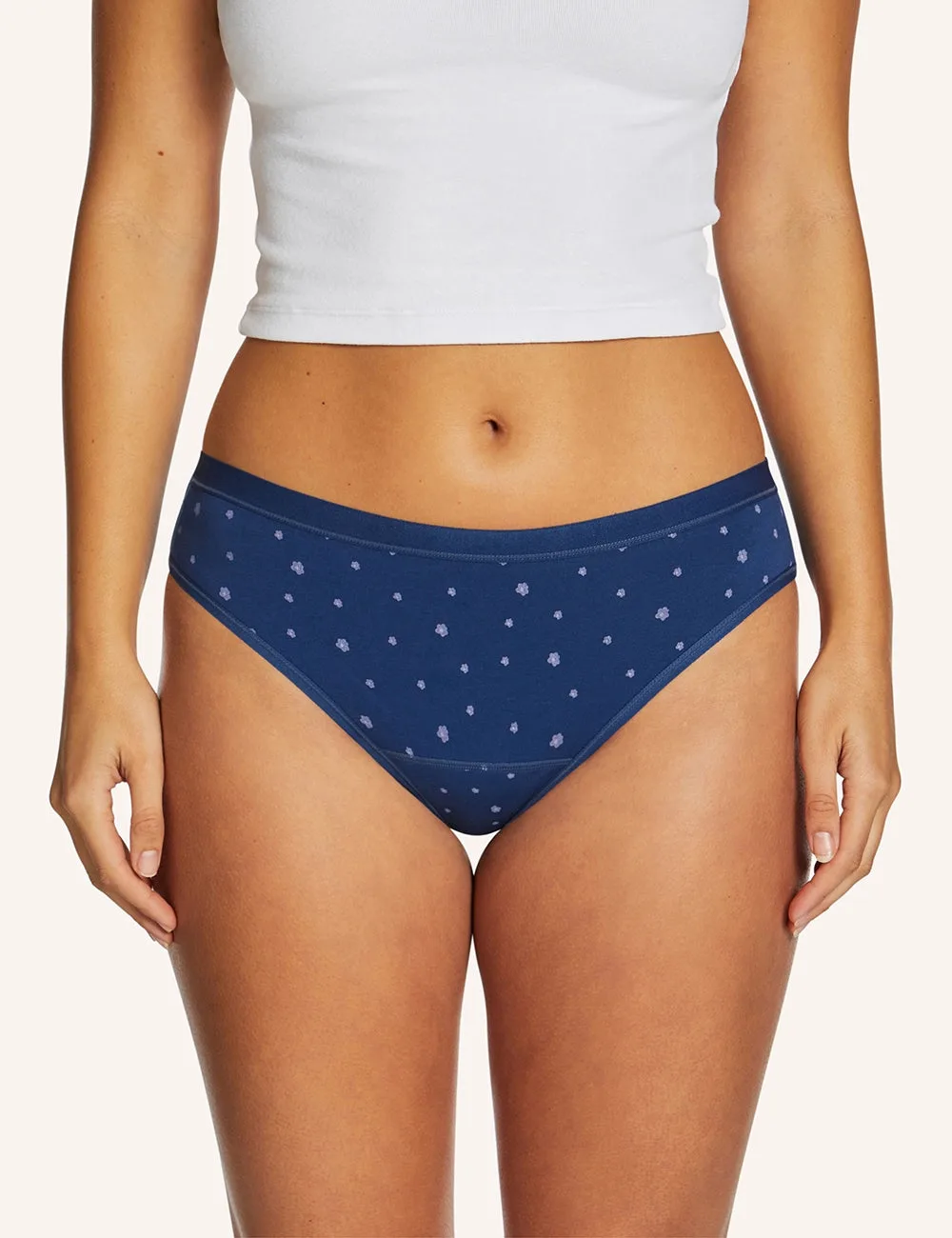Biquíni de Algodão para Menstruação