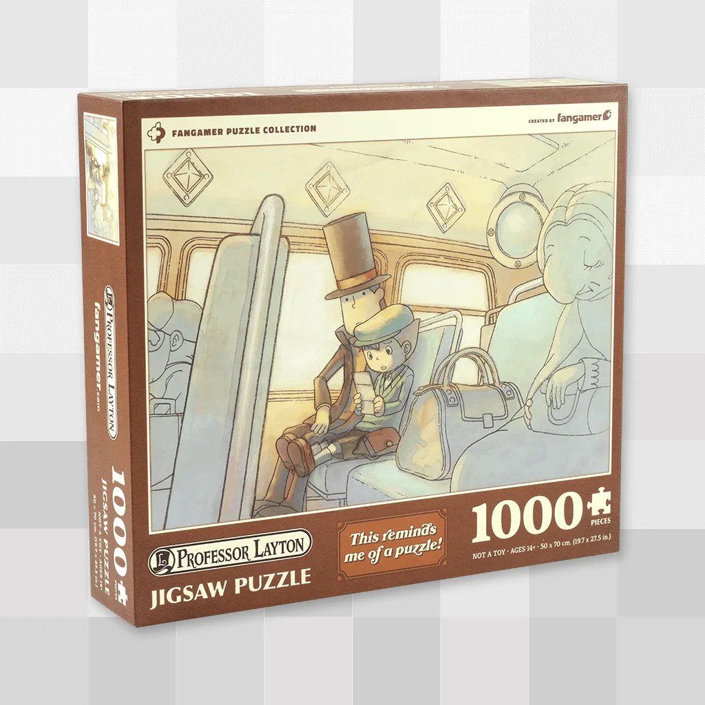نصائح تخزين وعرض ألعاب Professor Layton
