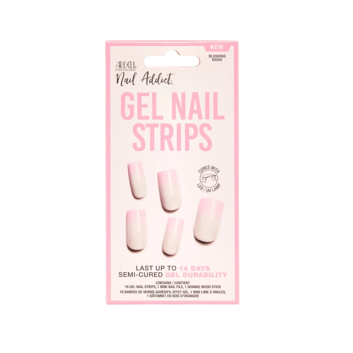 Passen Nail Addict Gel Strips Blushing Bride auf kurze Nägel?